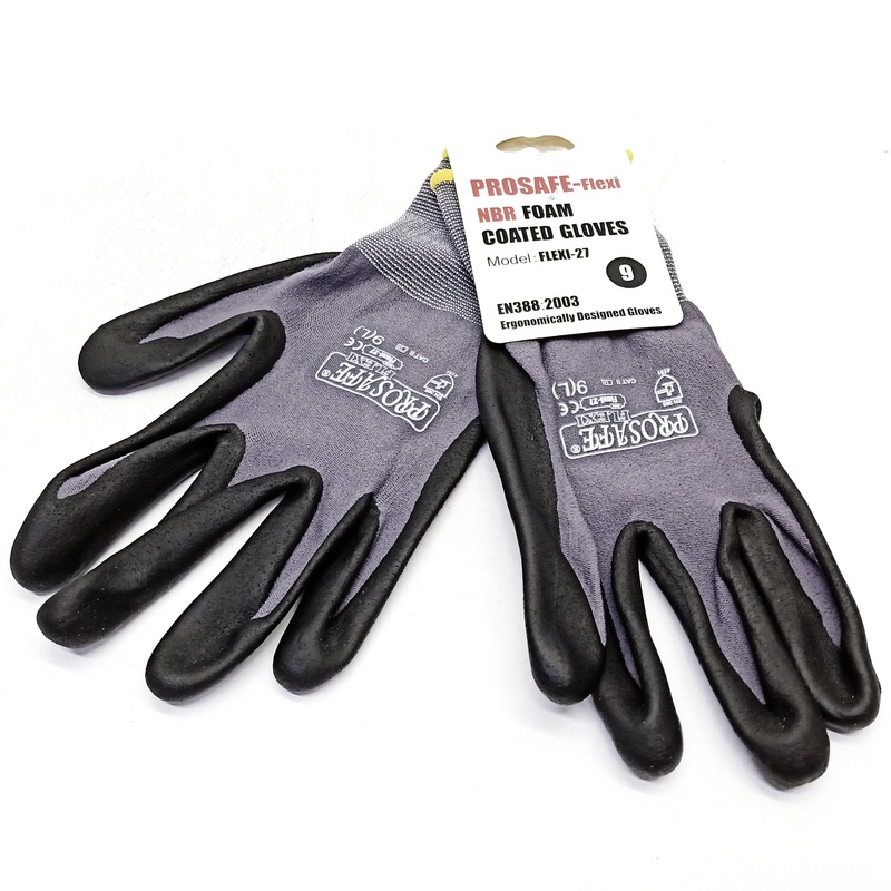 Prosafe-Flexi NBR Foam Coated Glove #FELXI-27 | Model : GLOVE-FLEXI27