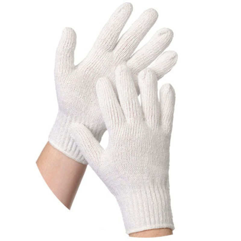 White Cotton Glove 700g | Sold in packs of 12 pairs | Model : GLOVE-CB