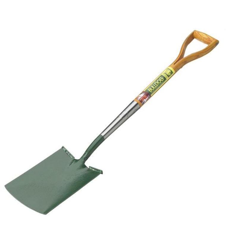 Bulldog Premier Garden Spade with Wood Handle & Tread