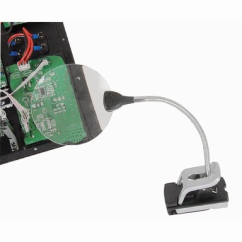 Illuminated Gooseneck Magnifier - QM-3532