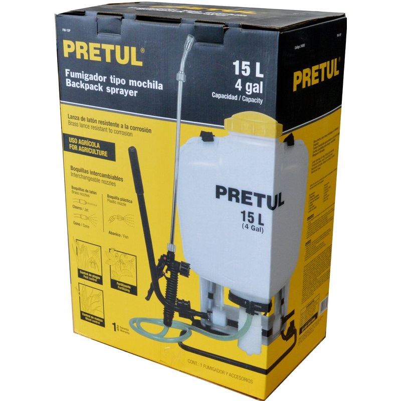 Pretul Knapsack Pressure Sprayer 15L