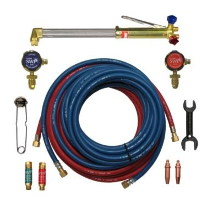 Saffire Type Oxygen/Acetylene Gas Cutting/Burning Kit Complete [1270]