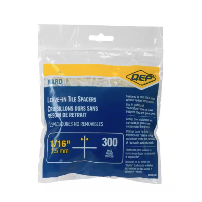 1/16" Leave-In Spacers, Bag - 300 Qty