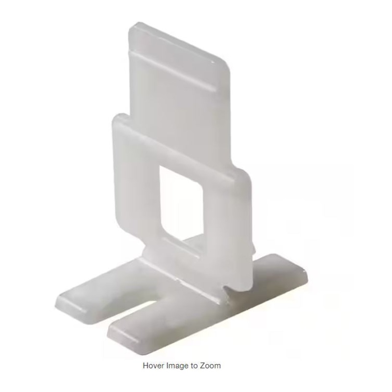 LASH Floor and Wall Tile Leveling System, Flat Clips Part A (1,000- Pack)