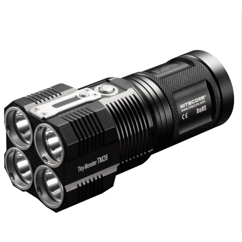Nitecore 6000 Lumen Rechargeable Flashlight With Nbp68hd Battery Pack