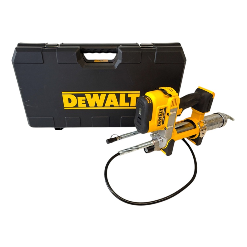 Pistola de engrasar sin cable DeWalt DCGG 571 E1K 18 V + 1x batera Powerstack 1,7 Ah + cargador
