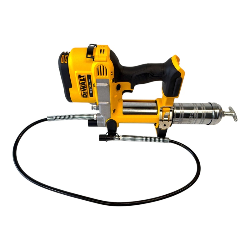 Pistola engrasadora a batera DeWalt DCGG 571 D2K 18 V + 2x batera recargable 2,0 Ah + cargador