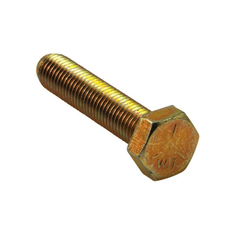 M6 X 12mm X 1.00  Set Screws & Nuts Gr. 8.8  -25Pk