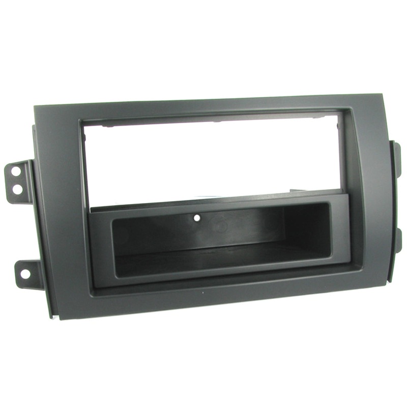 Fitting Kit Fiat Sedici / Suzuki Sx4 2006 - 2014 Din & Double Din (Black)
