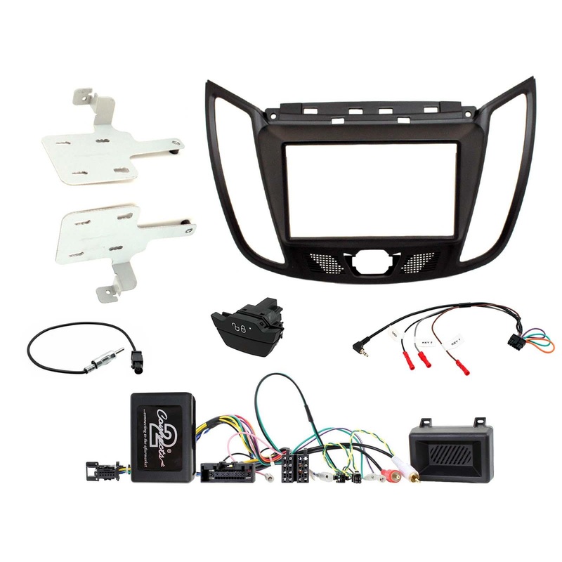Fitting Kit Ford Kuga 2013 - 2019 Double Din (Black) Complete Kit