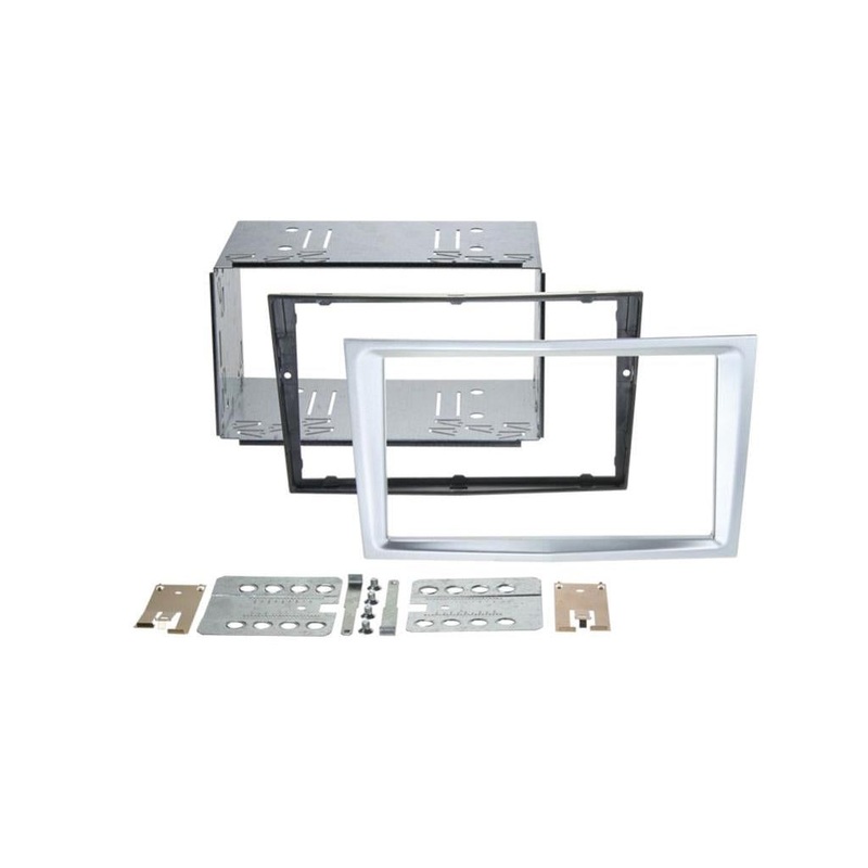 Fitting Kit Holden Captiva 5 , Astra 2004 - 2015 Double Din (With Centre Crease) (Matt Chrome)