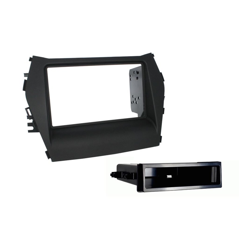 Fitting Kit Hyundai Santa Fe 2012 - 2018 Din & Double Din (Black)