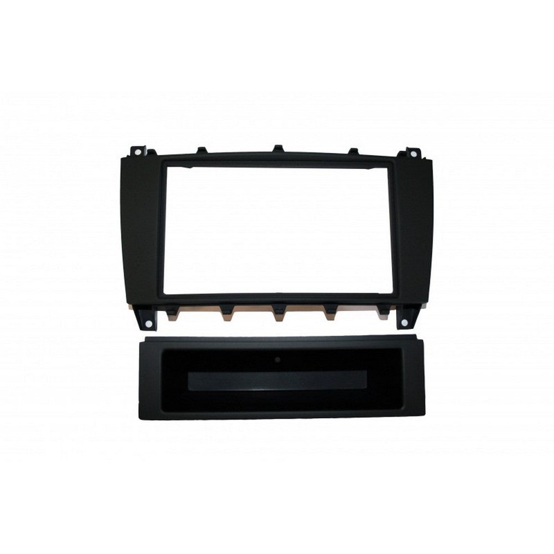 Fitting Kit Mercedes C Class (W203) 2004 - 2008 Din Only (With Pocket) (Black)