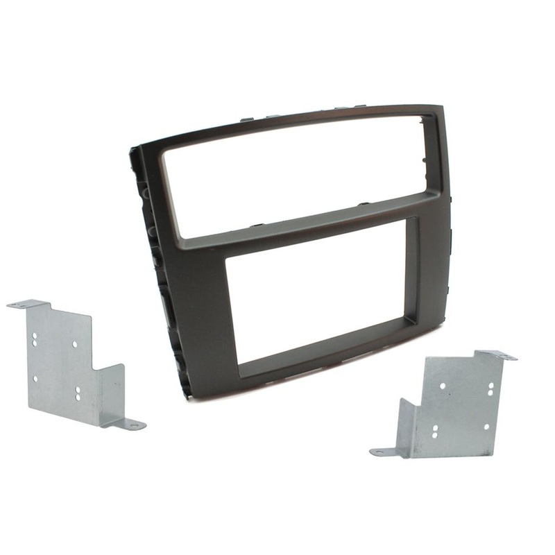 Fitting Kit Mitsubishi Pajero 2006 - 2014 Double Din (Dark Grey)