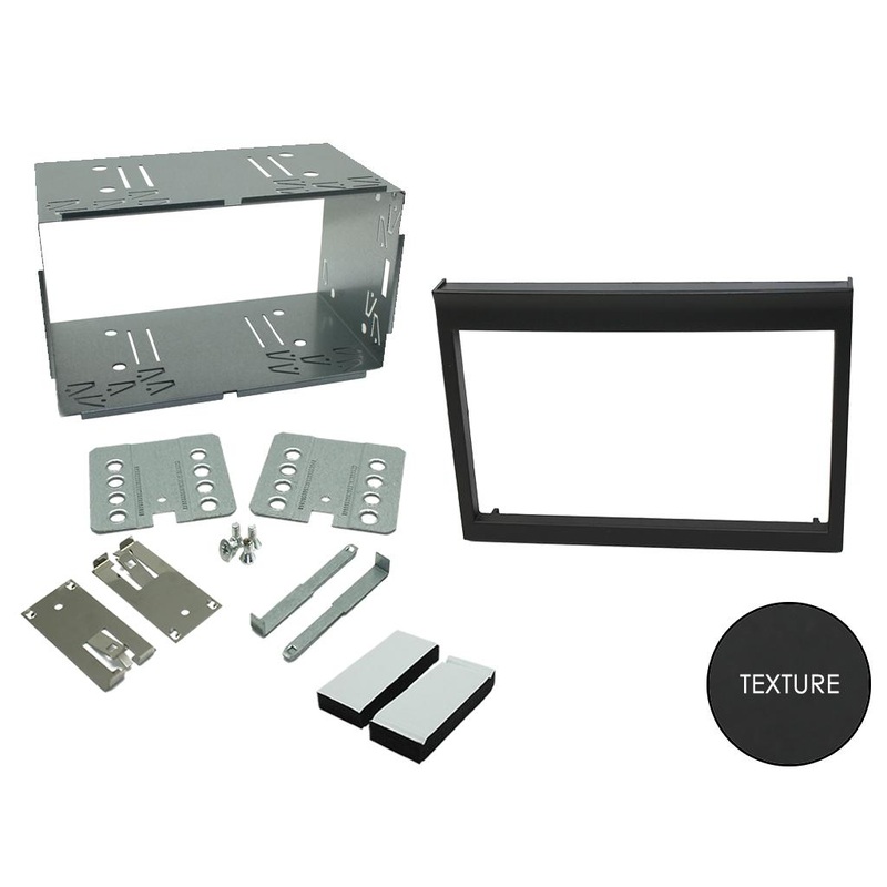 Fitting Kit Porsche 911 (996 Model) 1998 - 2004 Double Din With Cage (Black)