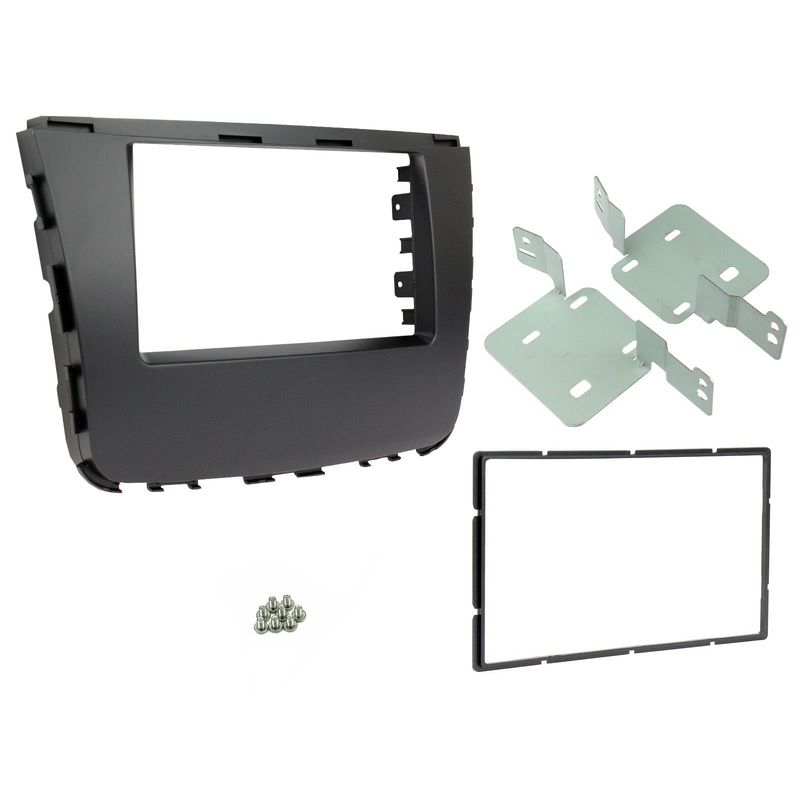 Fitting Kit Ssangyong , Musso Rhino 2018 - 2021 Double Din (Grey)