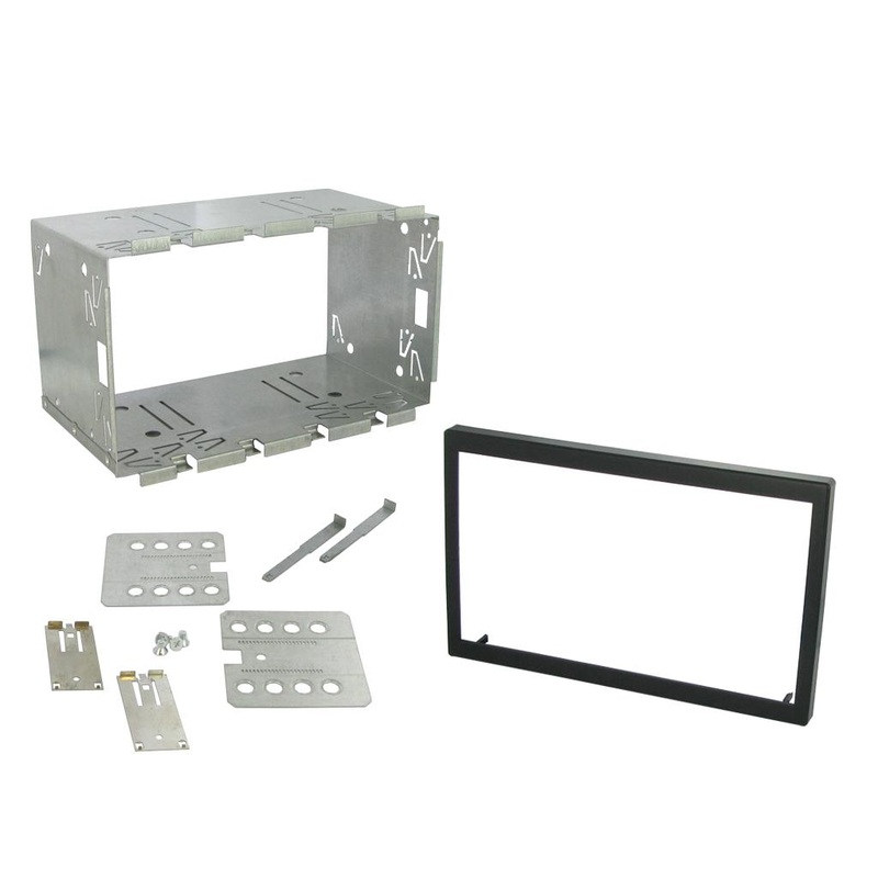 Fitting Kit Universal Double Din Cage 110mm (Trim Black)