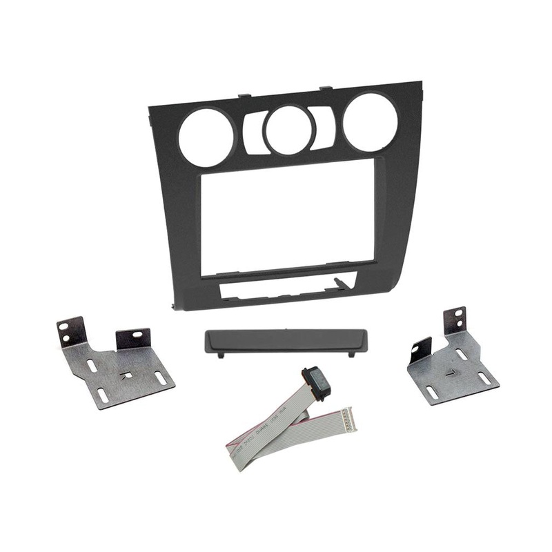 Fitting Kit Bmw 1 Series 2007 - 2013 With Manual A/C Without Navi & Idrive (Black)