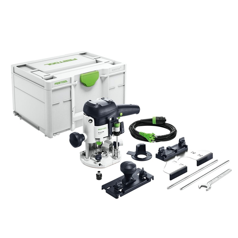 Fresadora Festool OF 1010 EBQ-Plus 1010 W 55 mm carrera + accesorios + Systainer (576196) - sucesor de 574335