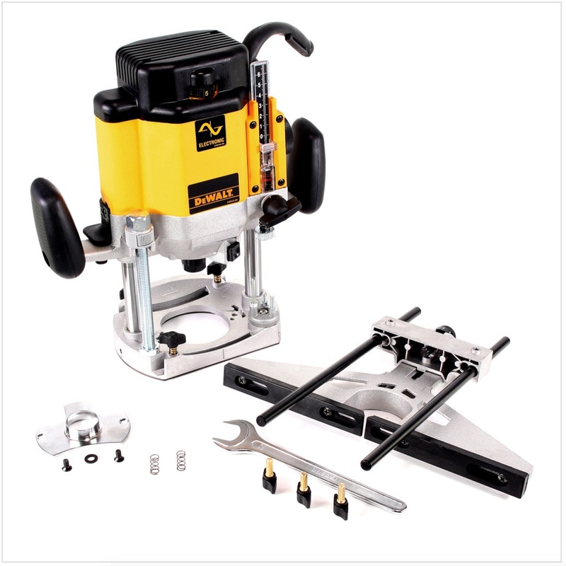 Enrutador DeWalt DW 625 E 2000 W con accesorios