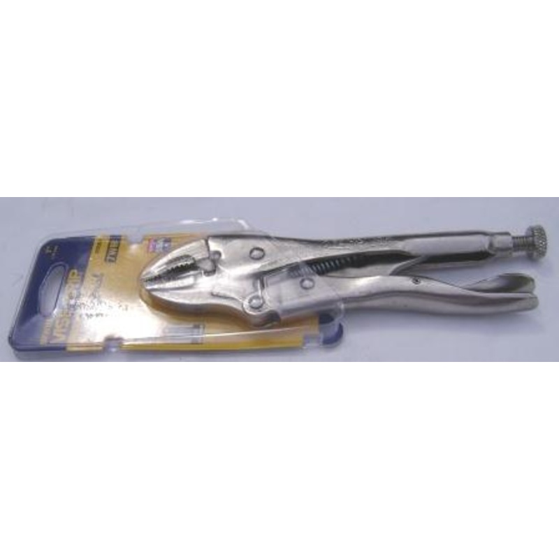 Irwin Pliers 175mm (7) Curved Jaw Locking With Wire Cutter [7940]