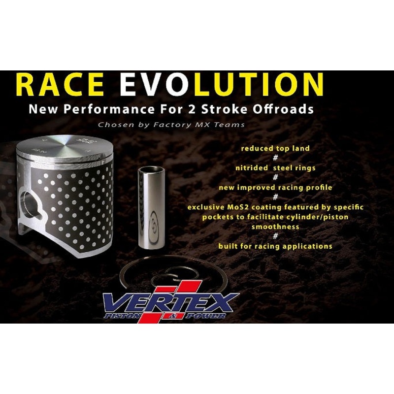 Piston Kit Vertex Race Evolution Yamaha Yz125 05-22 53.94
