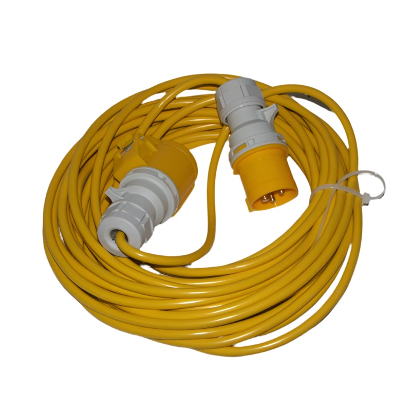 Extension Lead 110V x 14 Mtr 4.0mm 16A Plug  [1631]