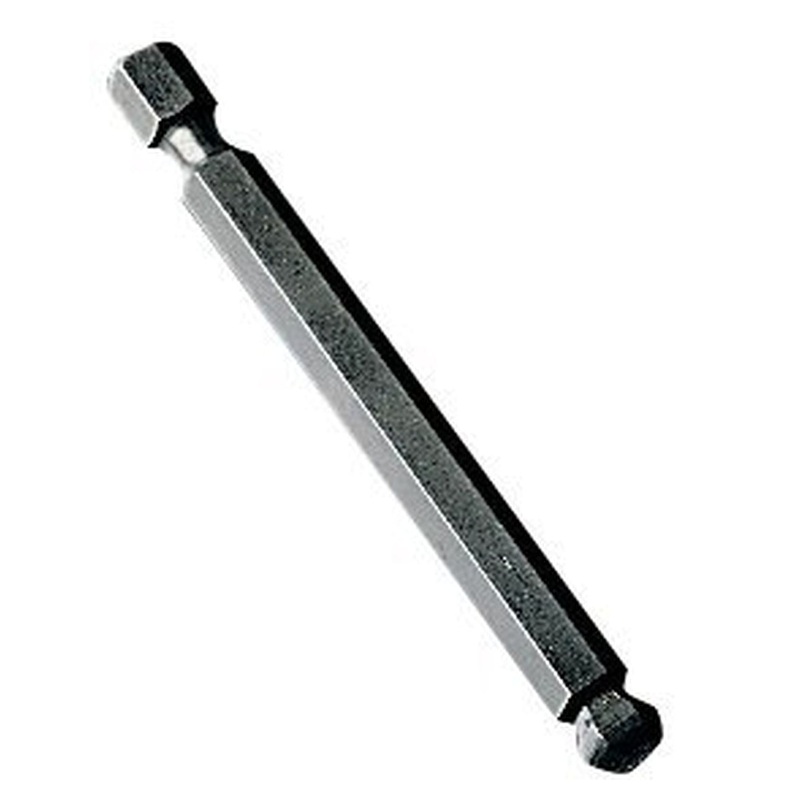 Bondhus 10812 1/4 in. x 3 in. Ball End Power Screwdriver Bit, 10/Box