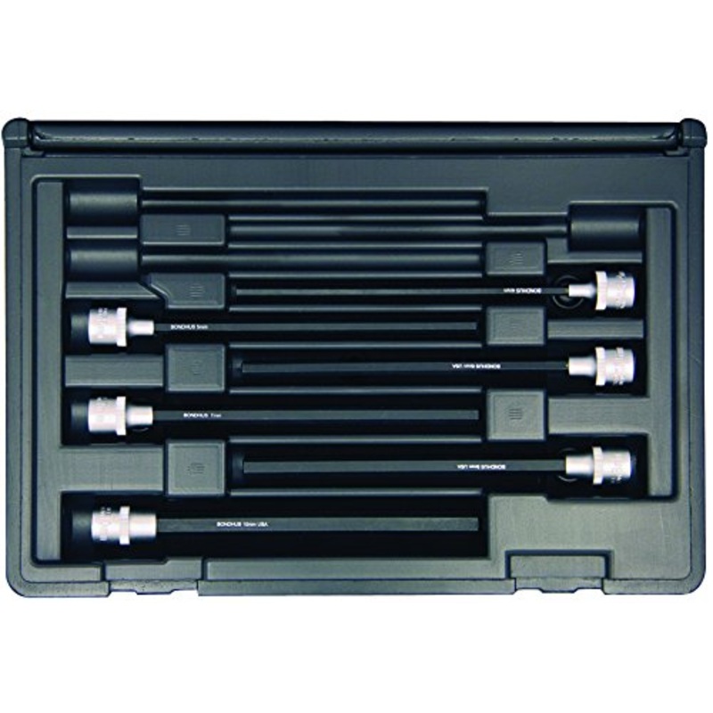 Bondhus 30646 ProGuard Steel Hex Bit Socket Set, 6 Piece Set