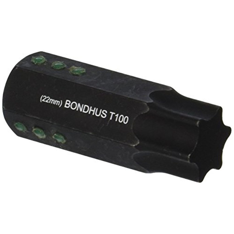 Bondhus 32000 T100 TORX Socket Bit with ProGuard Finish