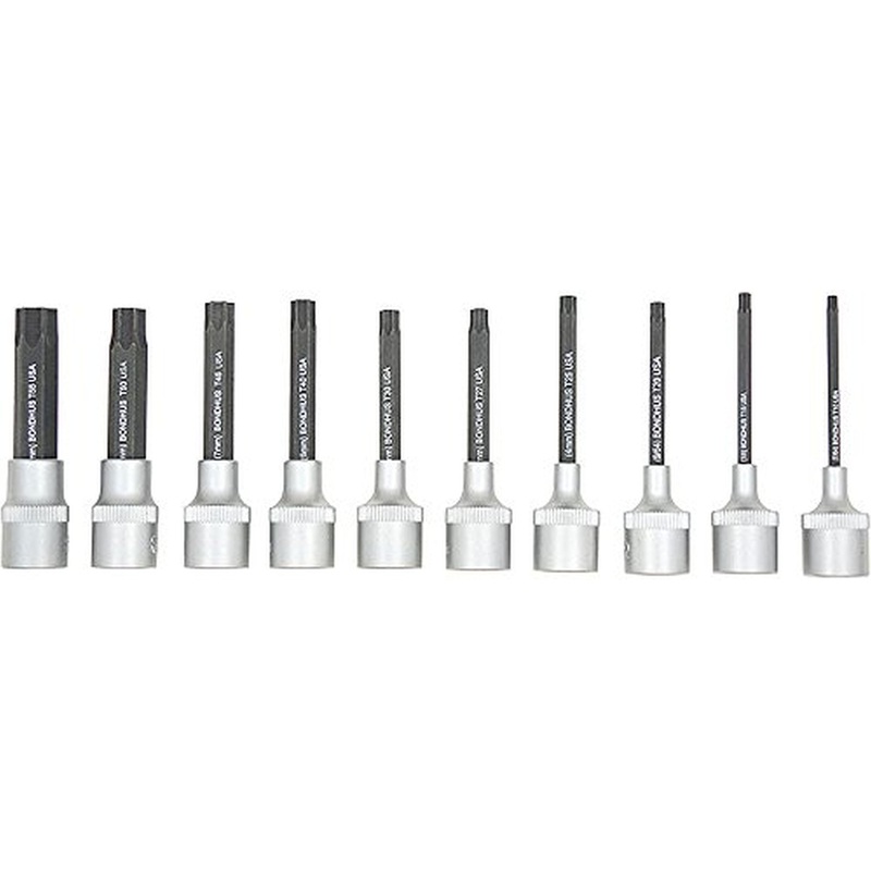 Bondhus 44038 2 in. Socket Bits, 10 Piece Set