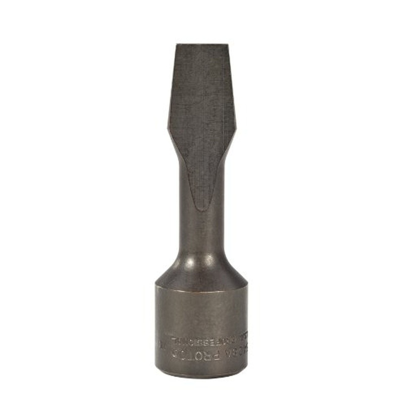 Stanley Proto J5407A 1/2 in. Drive 7/16 in. Black Oxide Slotted Screwdriver Bit Socket