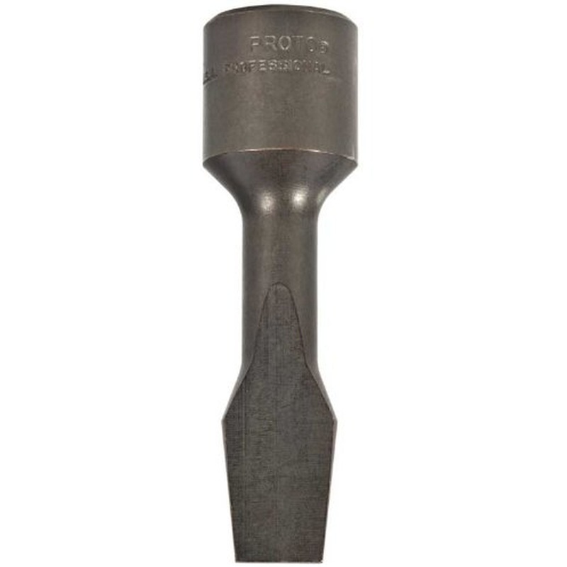 Stanley Proto J5409A 1/2 in. Drive 5/8 in. Black Oxide Slotted Screwdriver Bit Socket