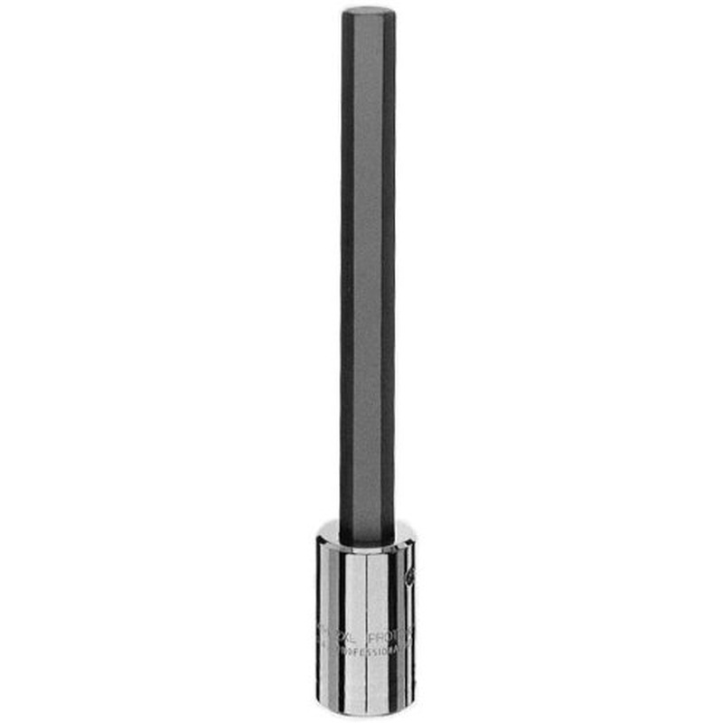 Stanley Proto J5441-12MXL 1/2 in. Drive 12 mm Full Polish Finish Extra Long Hex Bit