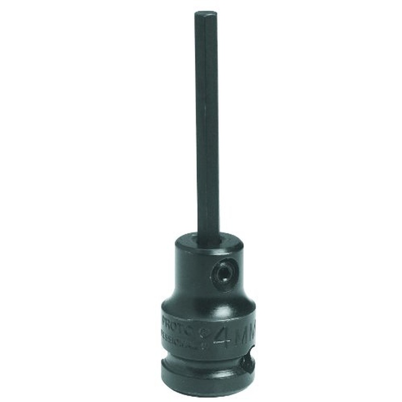 Stanley Proto J7290-6M 3/8 in. Drive 6 mm Black Oxide Finish Hex Bit Impact Socket
