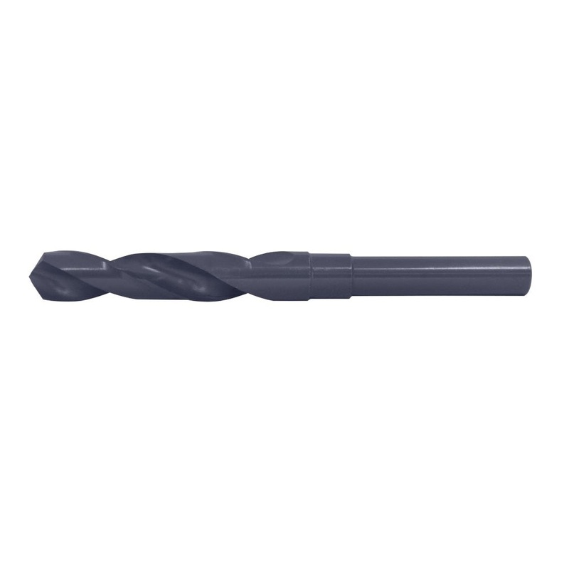Cle-Line C20748 3/4 in. x 6 in. Steam Oxide Finish High Speed Steel 118-Degree Radial Point Reduced Shank Twist Drill Bit, 1/Box