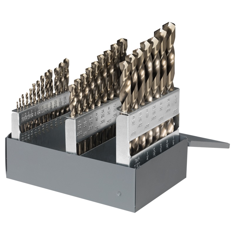 Cle-line Jobber Drill Set 135 Degree, 29 Piece Set