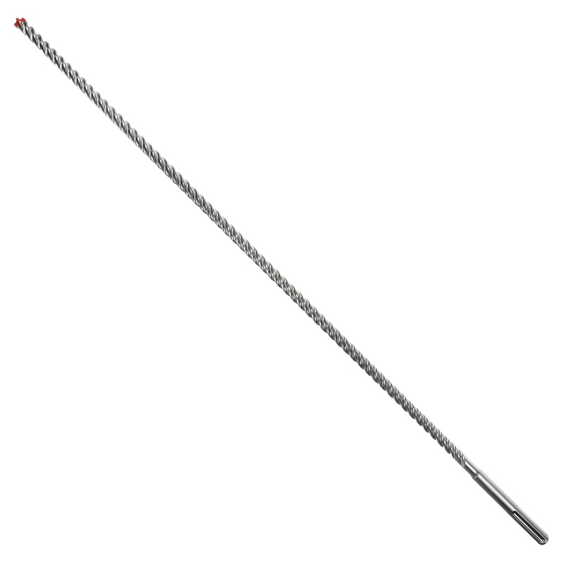 Diablo DMAMX1080 9/16 in. x 31 in. x 36 in. Rebar Demon SDS-Max 4-Cutter Full Carbide Head Hammer Bit, 1/Box