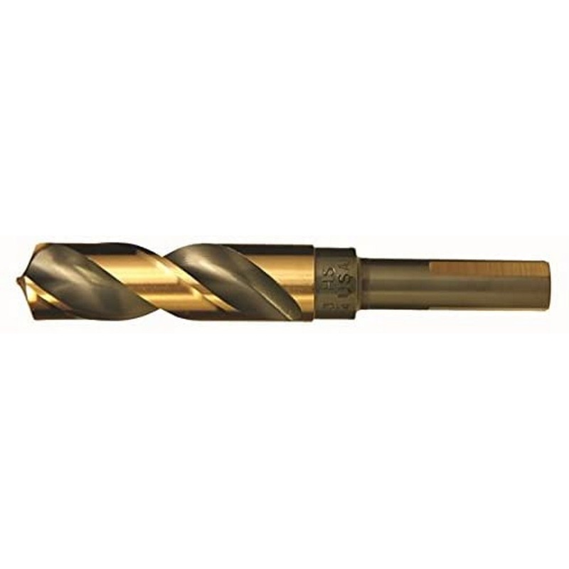 Viking Drill and Tool 29361 7/8 in. x 6 in. Gold Oxide Shank Cobalt Drill Bit, 1/Box