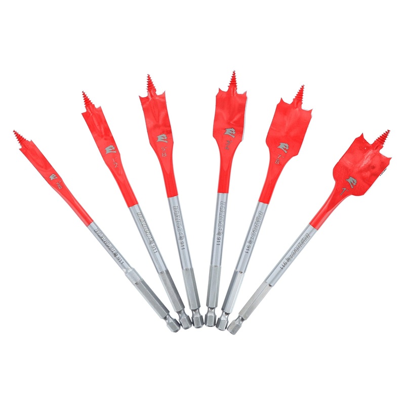 Diablo DSP2920-S6 SPEEDemon Spade Bit Set, 6 Piece Set
