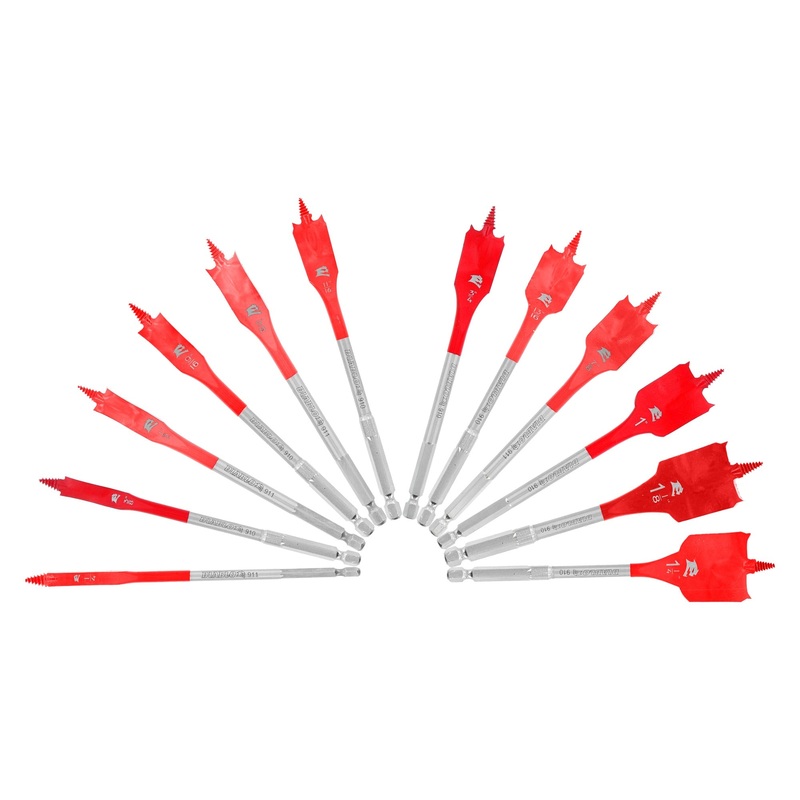 Diablo DSP2950-S12 SPEEDemon Spade Bit Set, 12 Piece Set