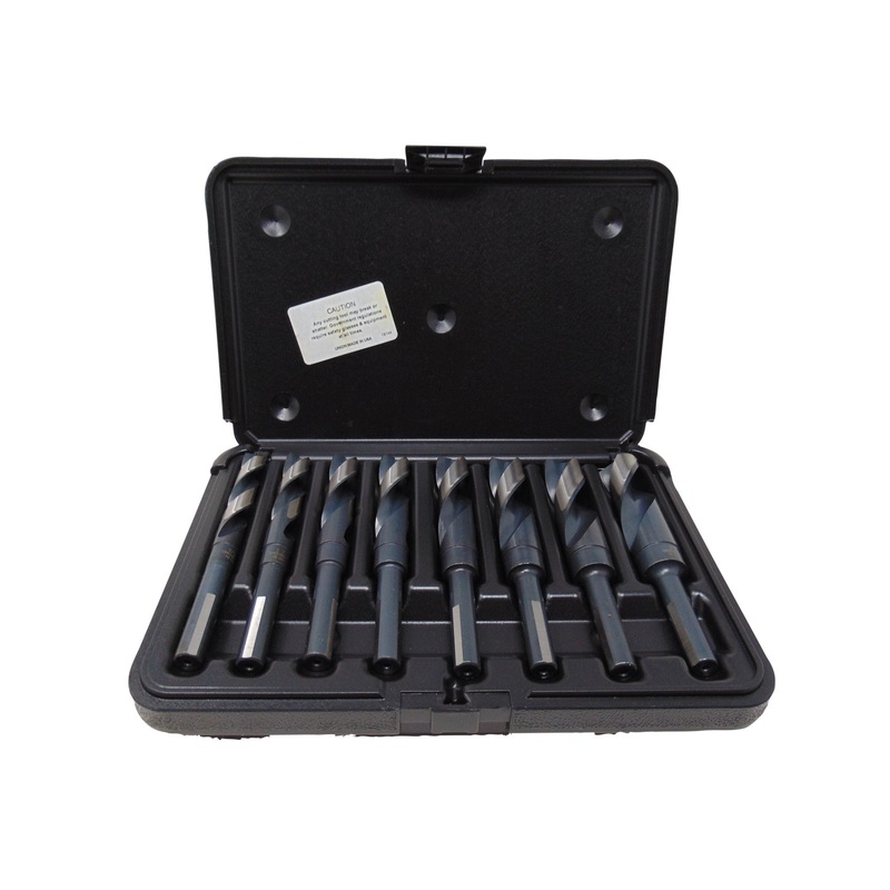 Norseman by Viking Drill and Tool 30333 8 Piece 9-16 in. to 1 in. 135 Degree Split Point Cryo-Nitride S&D Set