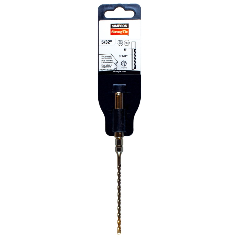 Simpson MDPL01506H 5/32 in. x 6 in. SDS-plus Titen Screw Drill Bit/Driver