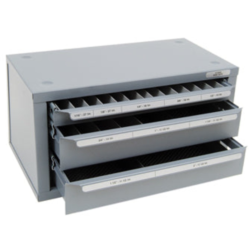 ALFA Tools DIHT13590 THREE DRAWER TAP/DRILL DISPENSER 1/pack