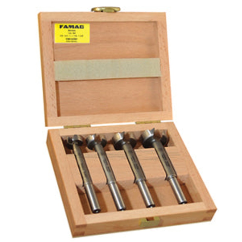 ALFA Tools FB61497 4PC .FORSTNER SET WITH 5/8,3/4,7/8,1 1/pack