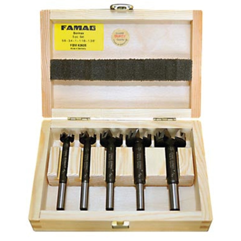 ALFA Tools FBM63605 5PC .5/8-1 3/8 CARBIDE BORMAX FRST.SET 1/pack
