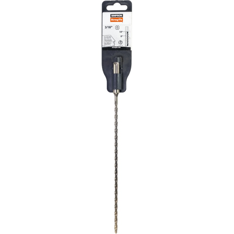 Simpson MDPL01810 3/16 in. x 10 in. SDS-plus Shank Drill Bit