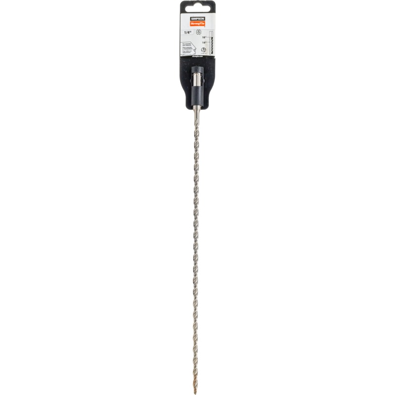 Simpson MDPL02516 1/4 in. x 16 in. SDS-plus Shank Drill Bit