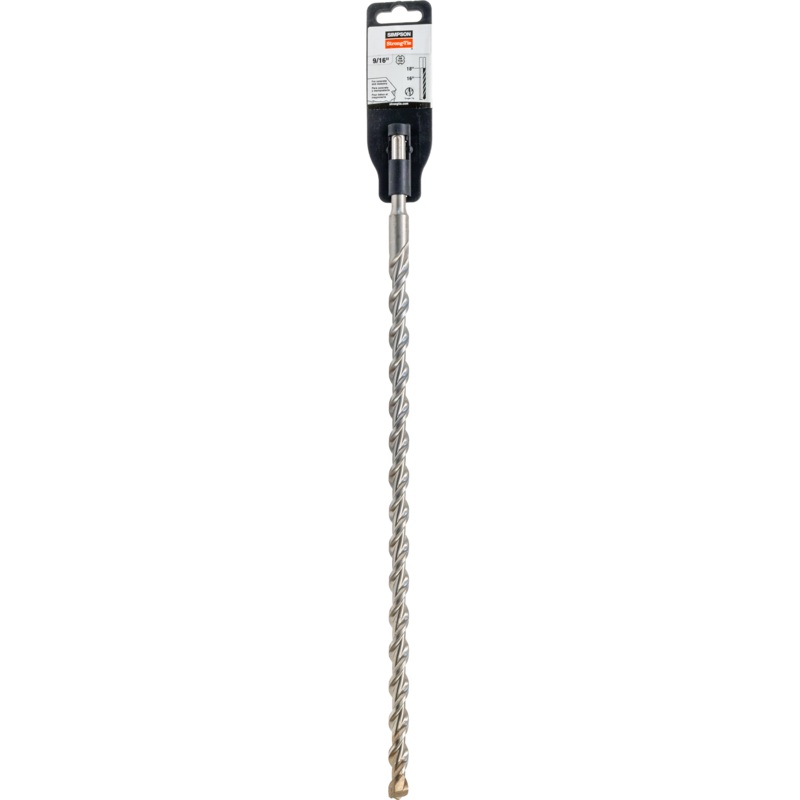 Simpson MDPL05618 9/16 in. x 18 in. SDS-plus Shank Drill Bit