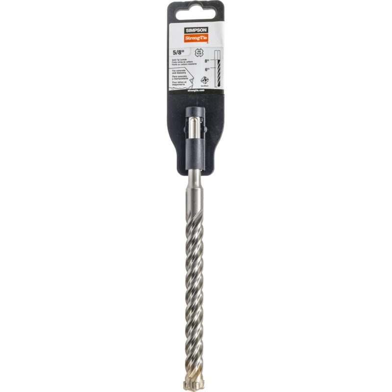Simpson MDPL06208Q 5/8 in. x 8 in. SDS-plus Quad-Head Shank Drill Bit